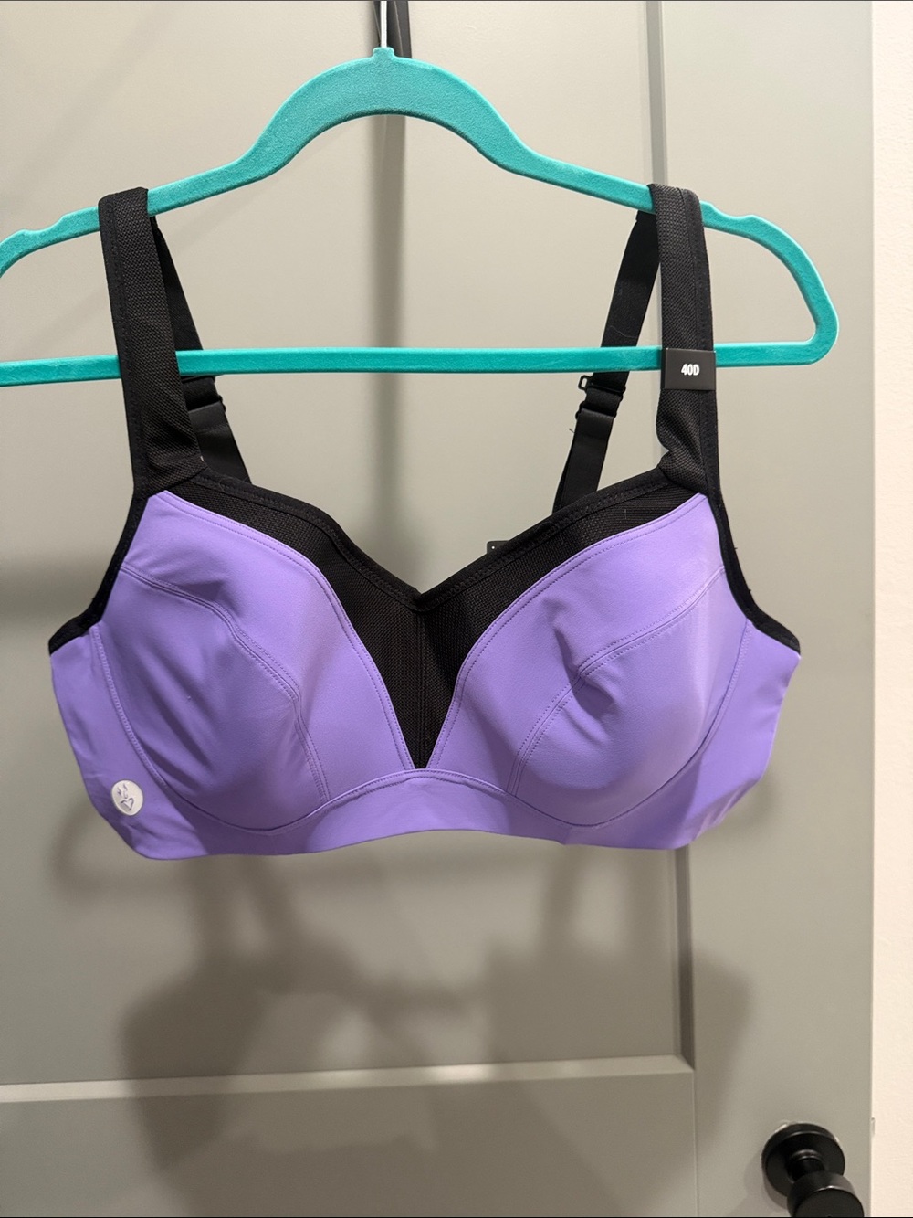 Torrid lilac purple athletic underwire bra